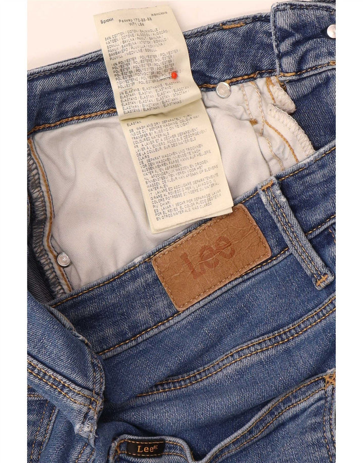 Lee Womens Breese Bootcut Jeans W28 L29 Blue Cotton