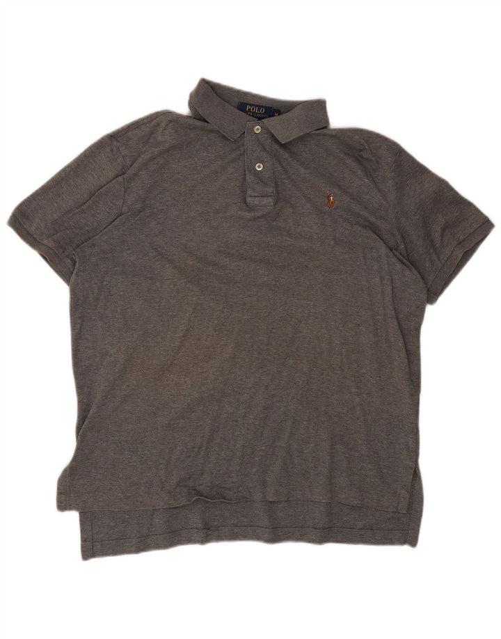 Polo Ralph Lauren Mens Polo Shirt Medium Grey