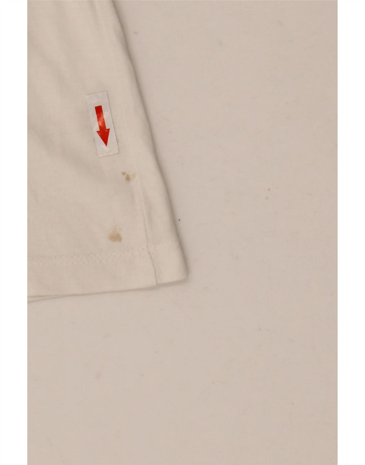 Timberland Mens Slim Fit T-Shirt Top 2XL White