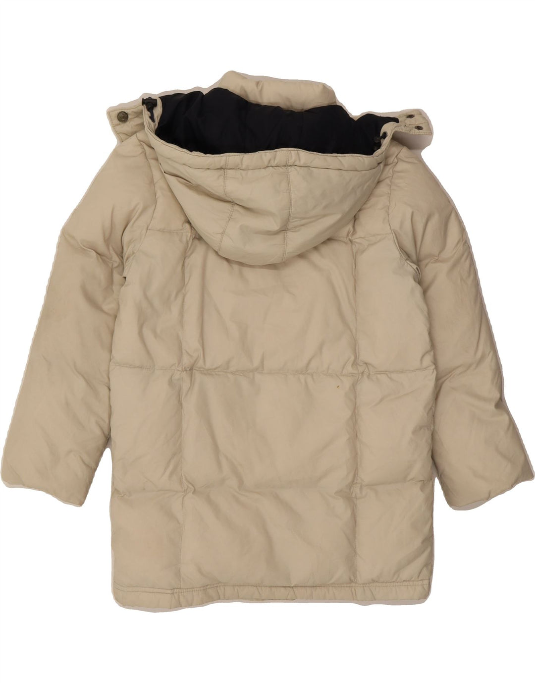 NORTH SAILS Boys Graphic Hooded Padded Coat 5-6 Years Beige Polyamide Vintage North Sails and Second-Hand North Sails from Messina Hembry 