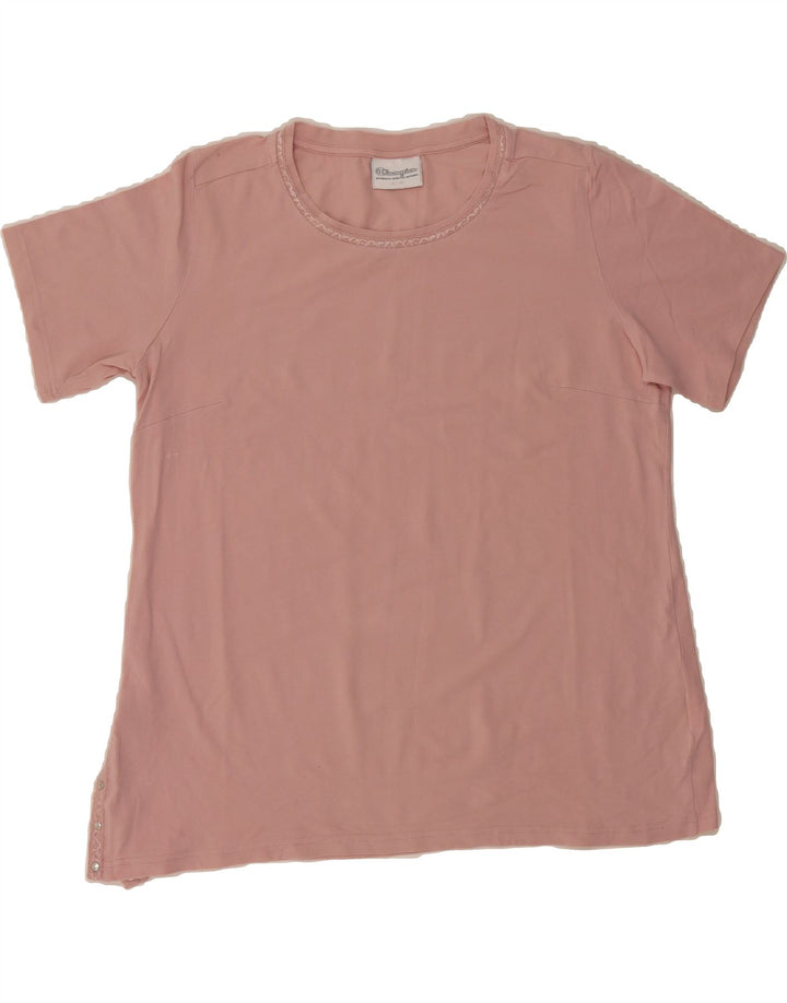 CHAMPION Womens T-Shirt Top UK 20 2XL Pink Vintage Champion and Second-Hand Champion from Messina Hembry 