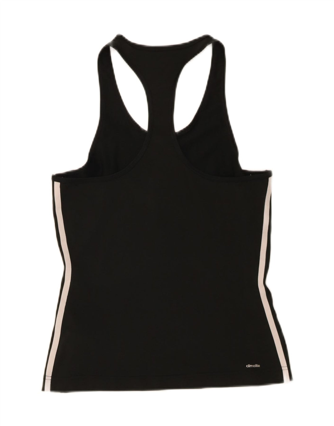 Adidas Womens Climalite Vest Top UK 8/10 Small Black Polyester