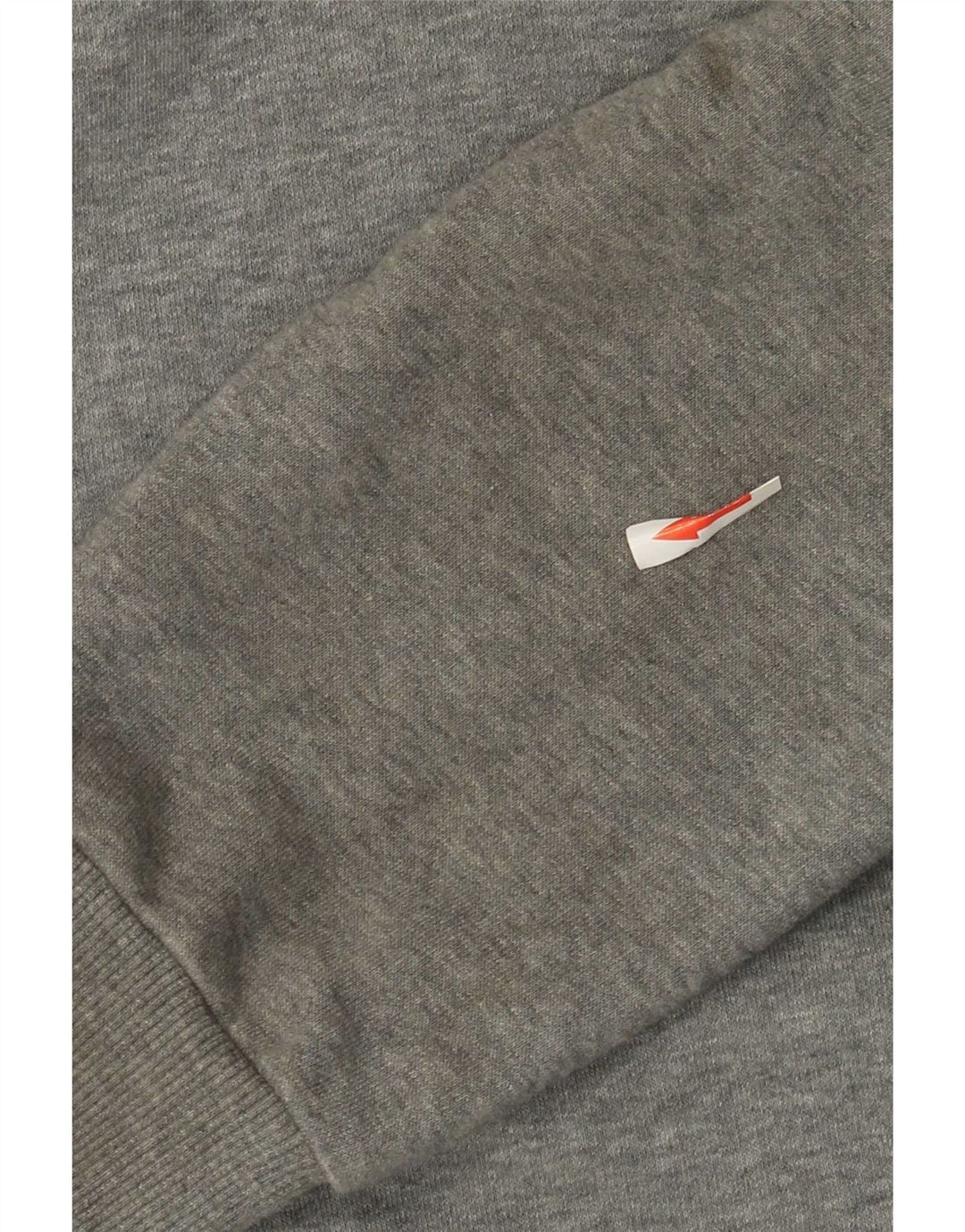 Puma Mens Graphic Hoodie Jumper Large Grey Cotton
