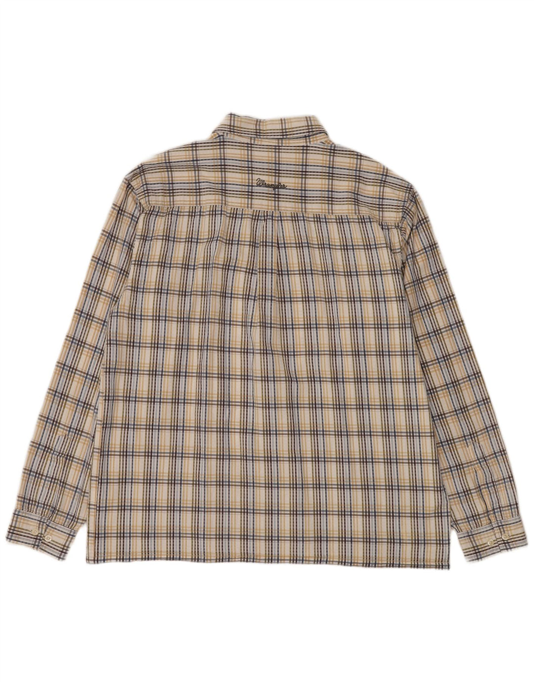 Wrangler Mens Shirt XL Multicoloured Check Cotton