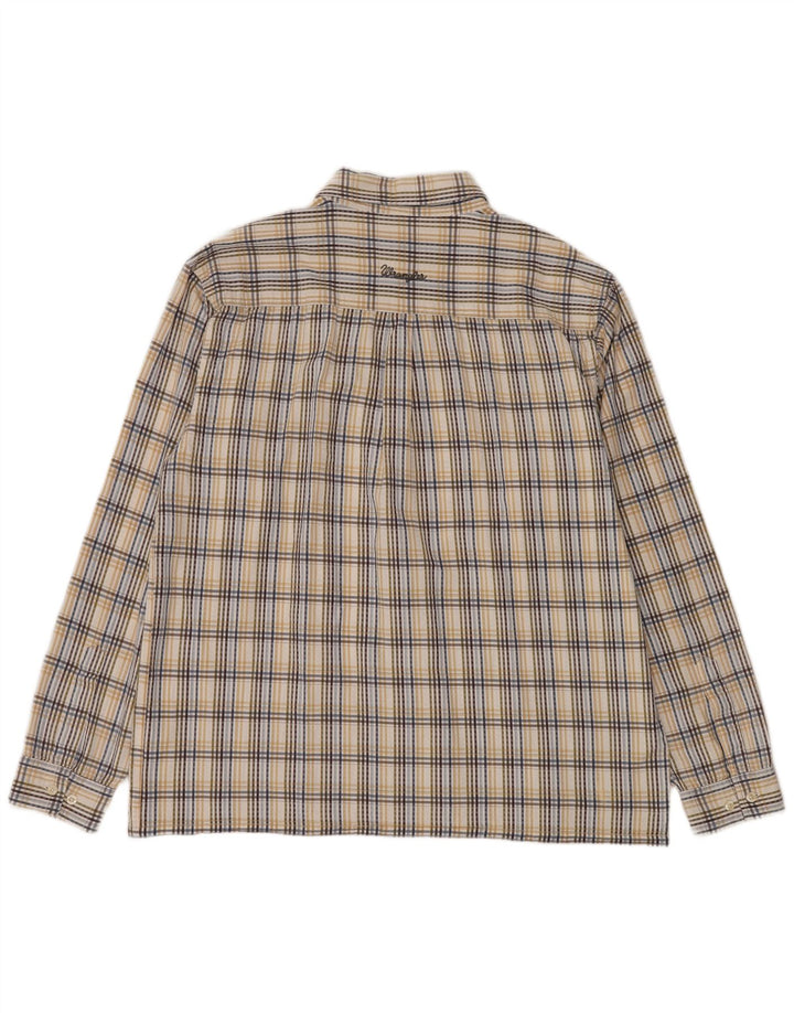 Wrangler Mens Shirt XL Multicoloured Check Cotton