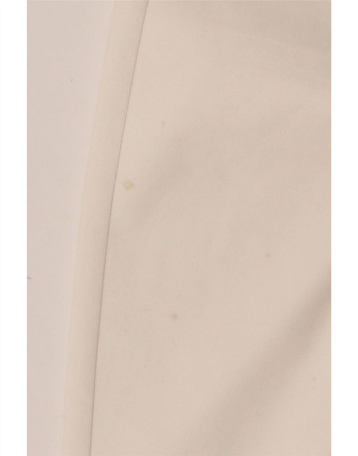 ZARA Womens Bootcut Casual Trousers XS W24 L26 White Vintage Zara and Second-Hand Zara from Messina Hembry 
