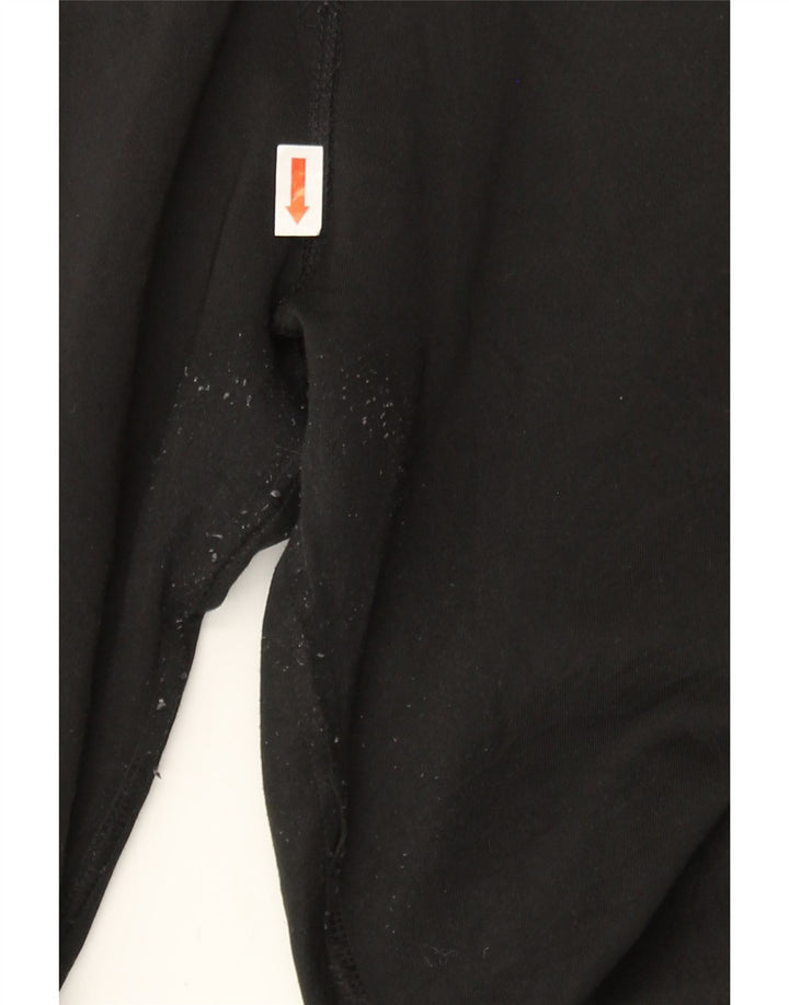 ADIDAS Womens Climalite Leggings UK 12/14 Medium  Black Polyester Vintage Adidas and Second-Hand Adidas from Messina Hembry 