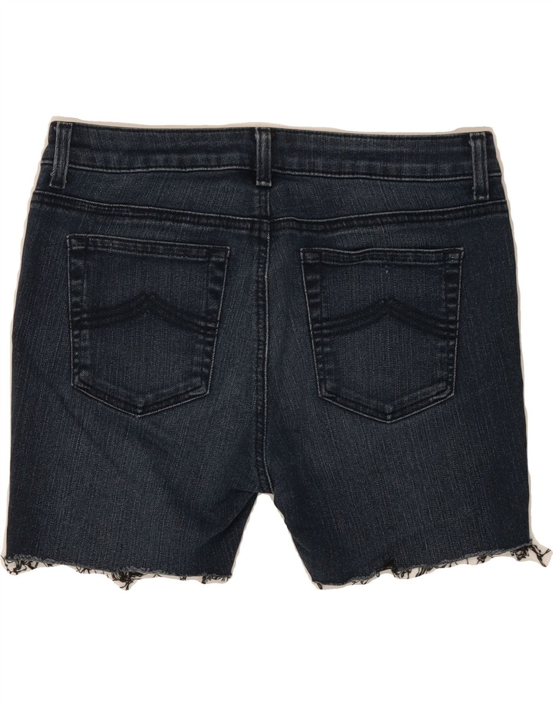 MICHAEL KORS Womens Denim Shorts US 8 Medium W30 Blue Cotton Vintage Michael Kors and Second-Hand Michael Kors from Messina Hembry 
