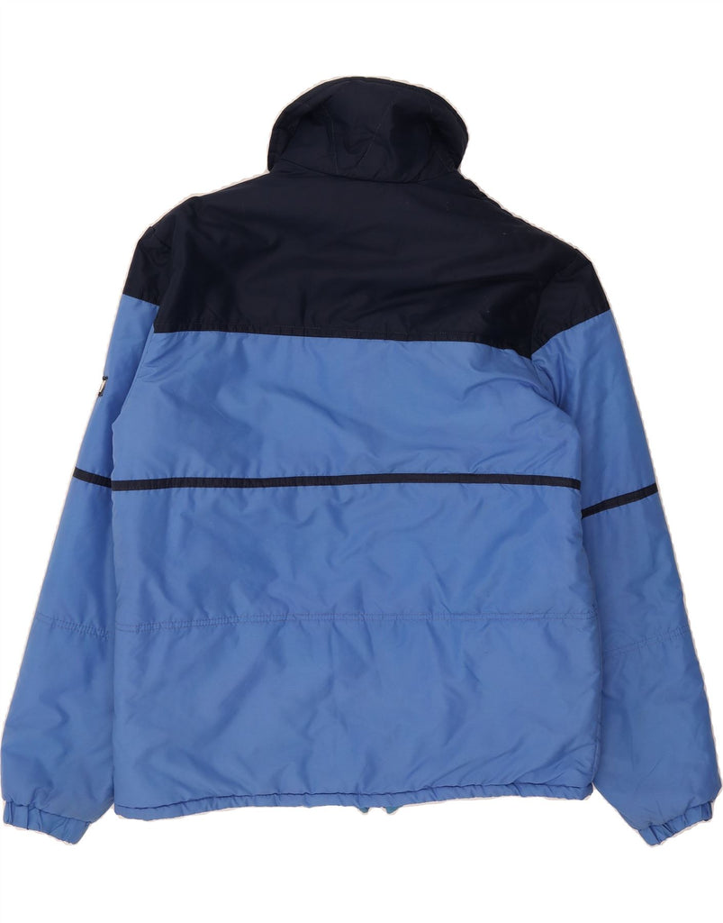MCKINLEY Mens Windbreaker Jacket IT 56 3XL Blue Colourblock Polyamide Vintage McKinley and Second-Hand McKinley from Messina Hembry 