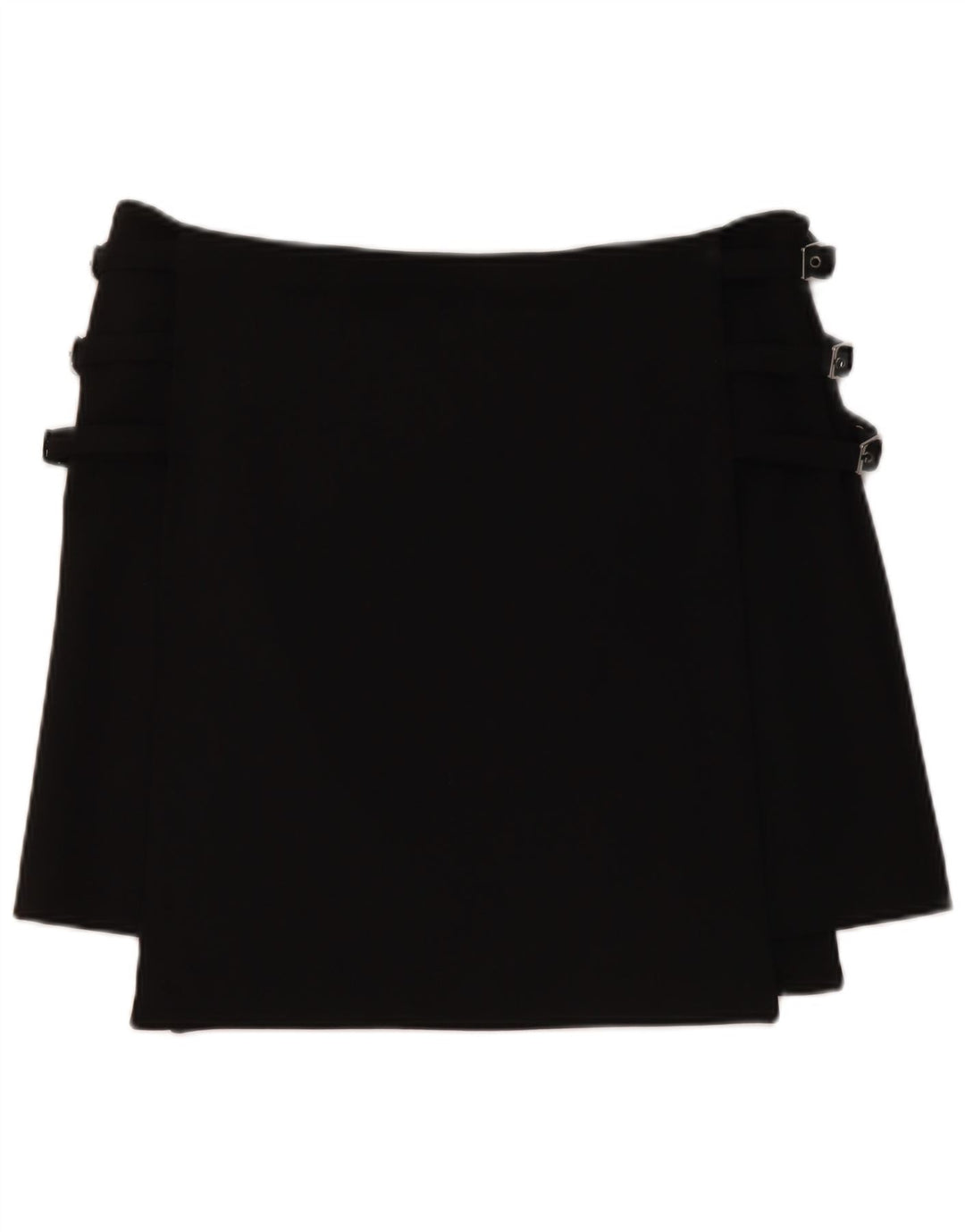 Armani Womens Mini Skirt US 10 Large W34 Black Polyester
