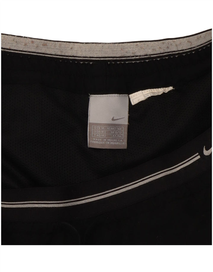 NIKE Womens Tracksuit Trousers Joggers UK 10/12 Medium  Black