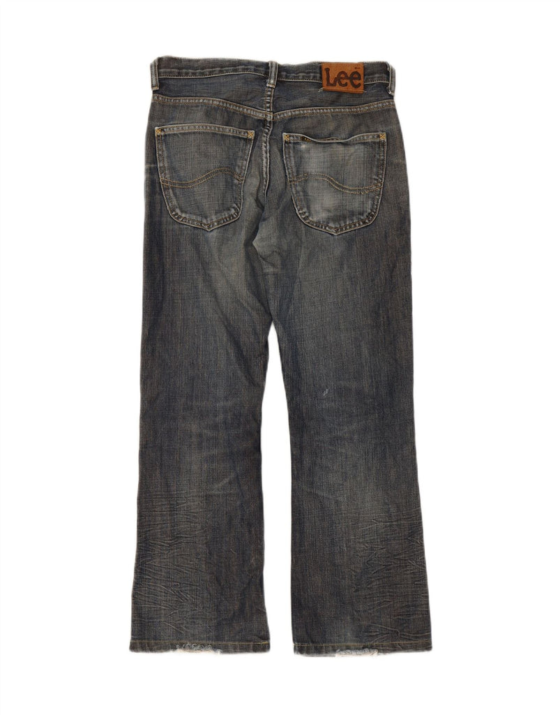 LEE Mens Denver Bootcut Cropped Jeans W30 L25 Blue Cotton Vintage Lee and Second-Hand Lee from Messina Hembry 