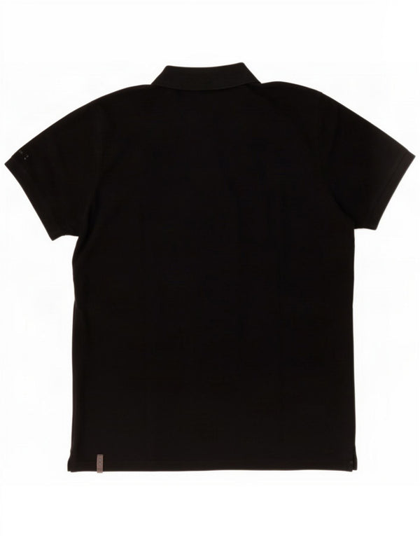 Slam Mens Polo Shirt XL Black Cotton