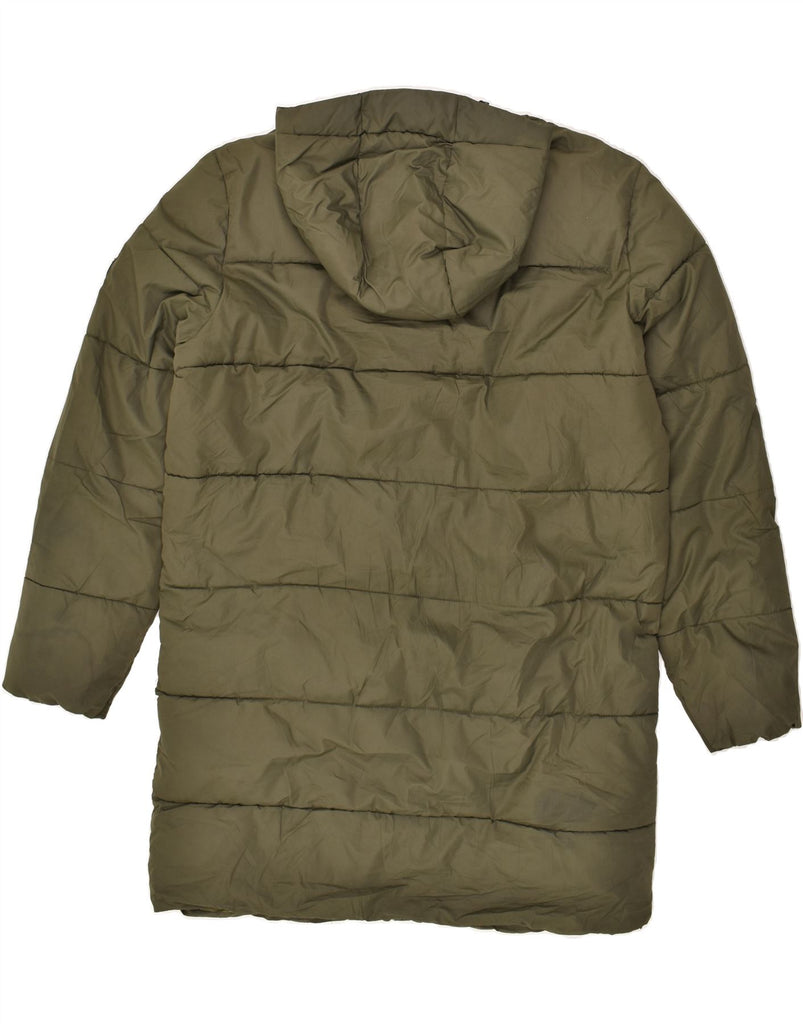 JACK & JONES Mens Hooded Padded Coat UK 42 XL Khaki | Vintage Jack & Jones | Thrift | Second-Hand Jack & Jones | Used Clothing | Messina Hembry 