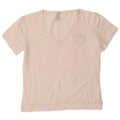 Trussardi Womens Graphic T-Shirt Top UK 12 Medium White Cotton
