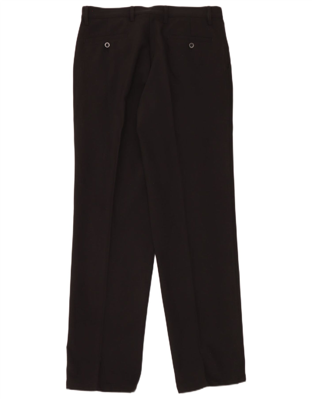 Chervo Mens Pegged Chino Trousers IT 48 Medium W32 L33 Black Polyester