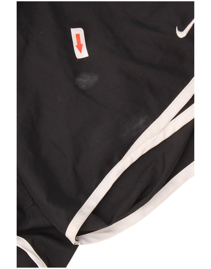 ADIDAS Womens Dri Fit Sport Shorts UK 12 Medium  Black Polyester