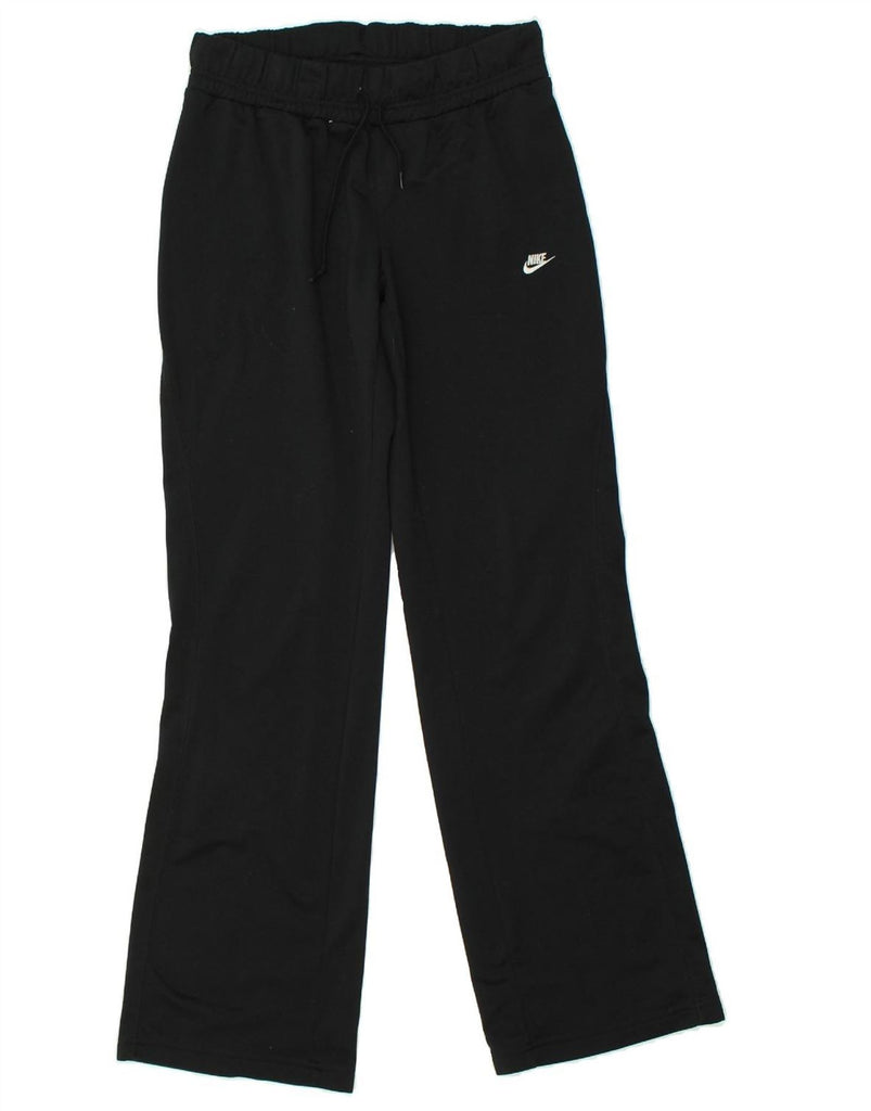 NIKE Womens Tracksuit Trousers UK 4/6 XS Black Polyester | Vintage Nike | Thrift | Second-Hand Nike | Used Clothing | Messina Hembry 