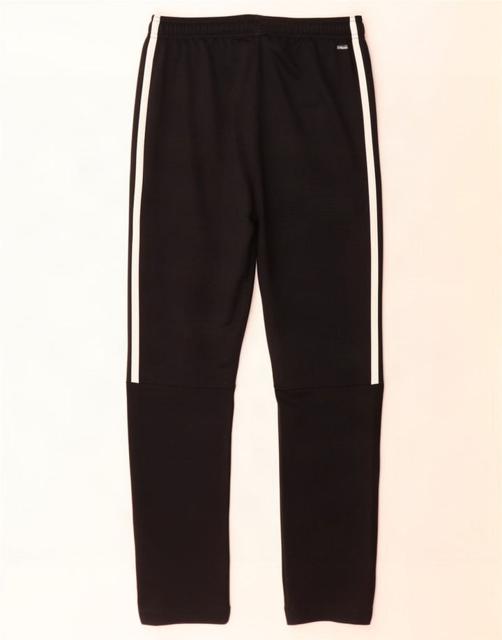 Adidas Womens Climalite Tracksuit Trousers UK 16/18 Large Black Polyester