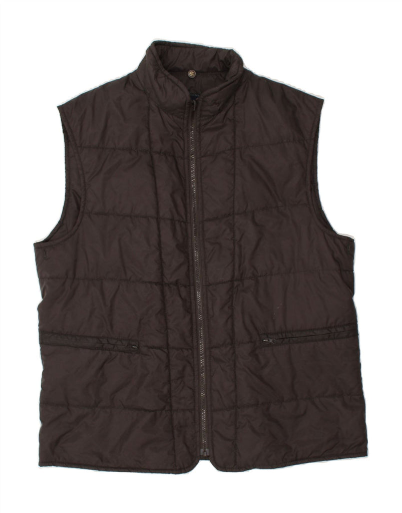 FAY Mens Padded Gilet UK 42 XL Brown | Vintage Fay | Thrift | Second-Hand Fay | Used Clothing | Messina Hembry 