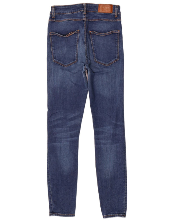 Zara Womens Skinny Jeans EU 38 Small W28 L26 Blue Cotton
