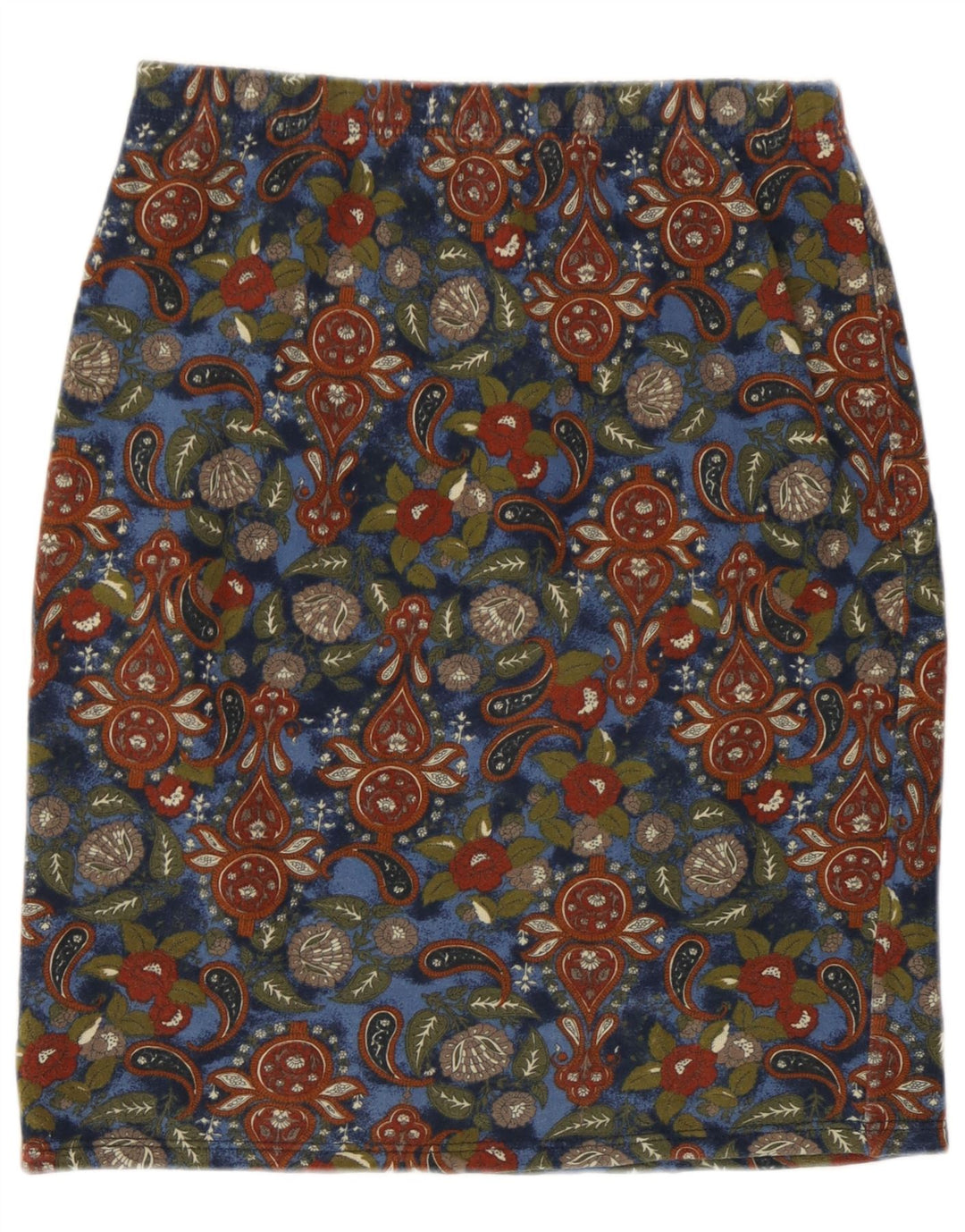 Vintage Womens Pencil Skirt W30 Medium  Multicoloured Paisley