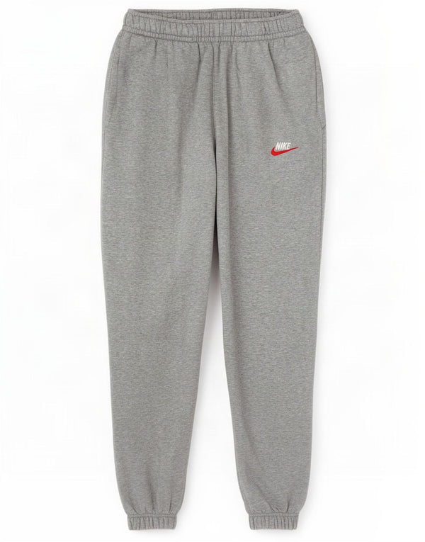 Nike Mens Tracksuit Trousers Joggers Small Grey Flecked Cotton