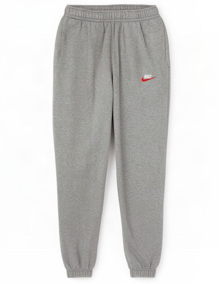 Nike Mens Tracksuit Trousers Joggers Small Grey Flecked Cotton