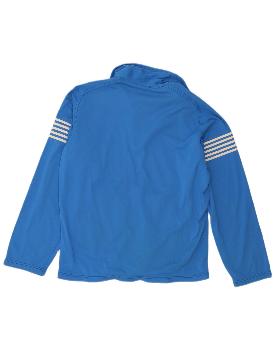 Fila Mens Tracksuit Top Jacket IT 48 Medium Blue Striped