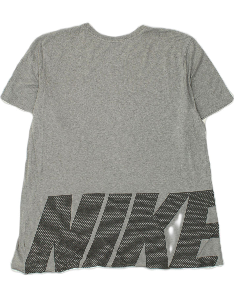 NIKE Mens The Nike Tee Graphic T-Shirt Top XL Grey | Vintage Nike | Thrift | Second-Hand Nike | Used Clothing | Messina Hembry 