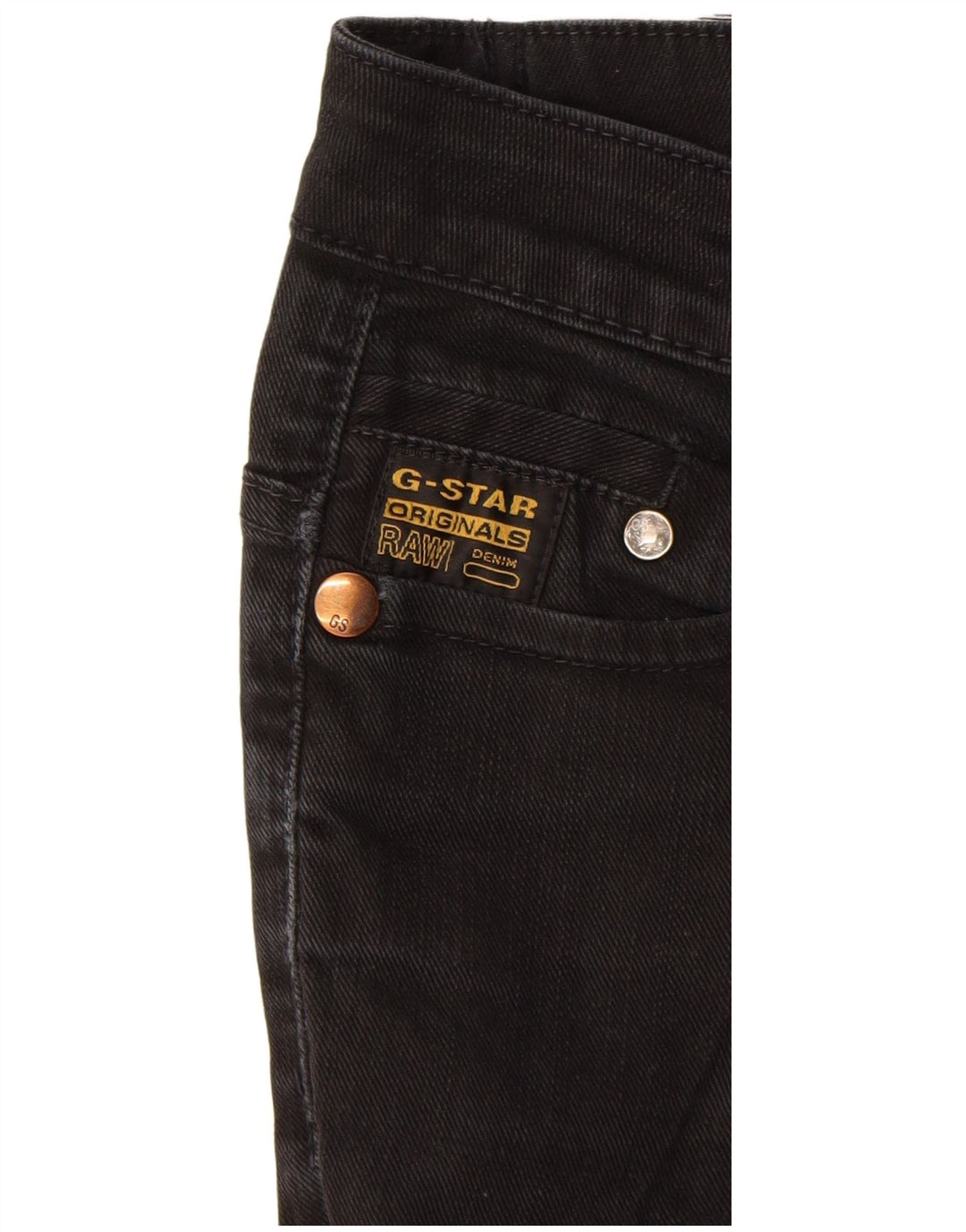 G-Star Womens Skinny Jeans W28 L30 Black