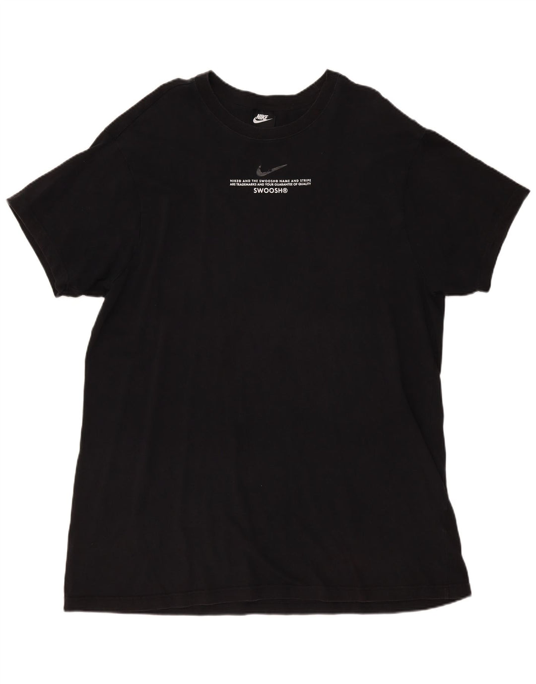 Nike Mens Graphic T-Shirt Top XL Black Cotton