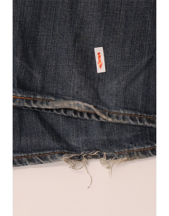 Levi's Mens 527 Bootcut Jeans W33 L34 Blue Cotton