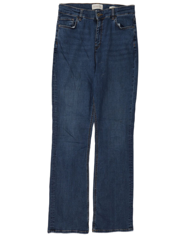 Marks & Spencer Womens Per Una Slim Straight Jeans UK 14 Large W32 L32 Blue