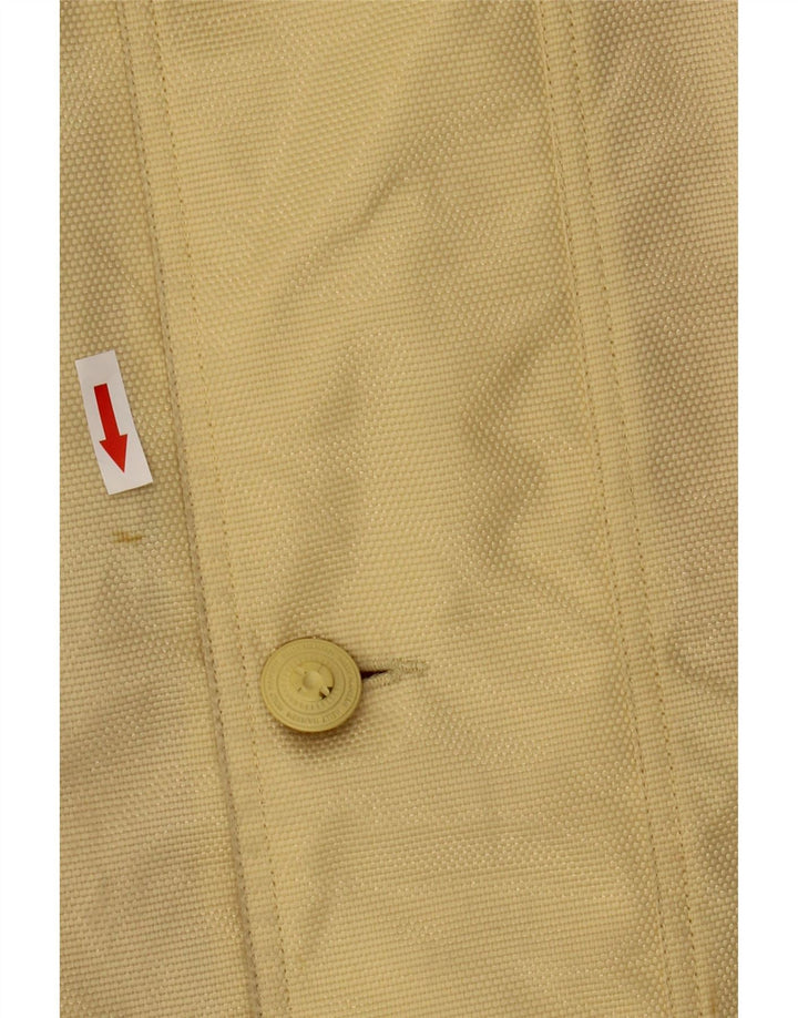 Helly Hansen Mens Windbreaker Jacket UK 38 Medium Beige Nylon