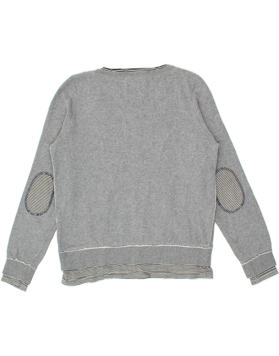 PEPE JEANS Womens Sweatshirt Jumper UK 14 Medium Grey Cotton Vintage PEPE Jeans and Second-Hand PEPE Jeans from Messina Hembry 