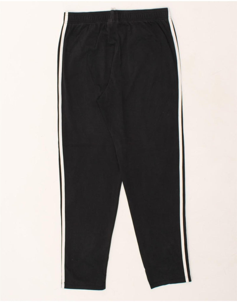 ADIDAS Mens Tracksuit Trousers Medium Black Cotton | Vintage Adidas | Thrift | Second-Hand Adidas | Used Clothing | Messina Hembry 