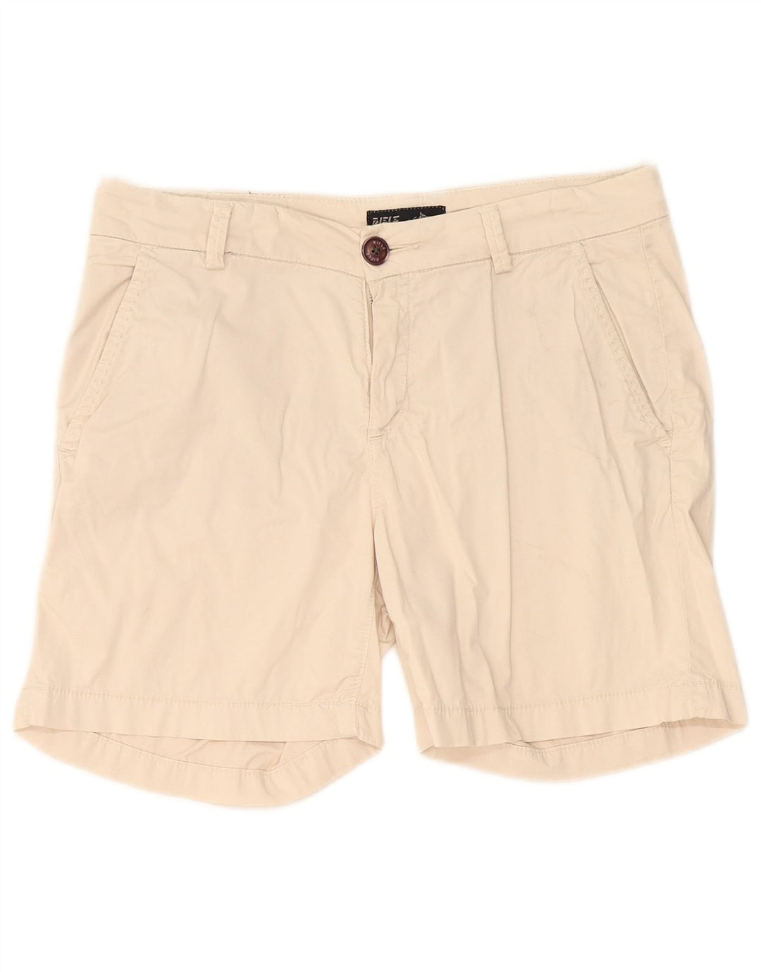 Rifle Womens Chino Shorts W29 Medium  Off White
