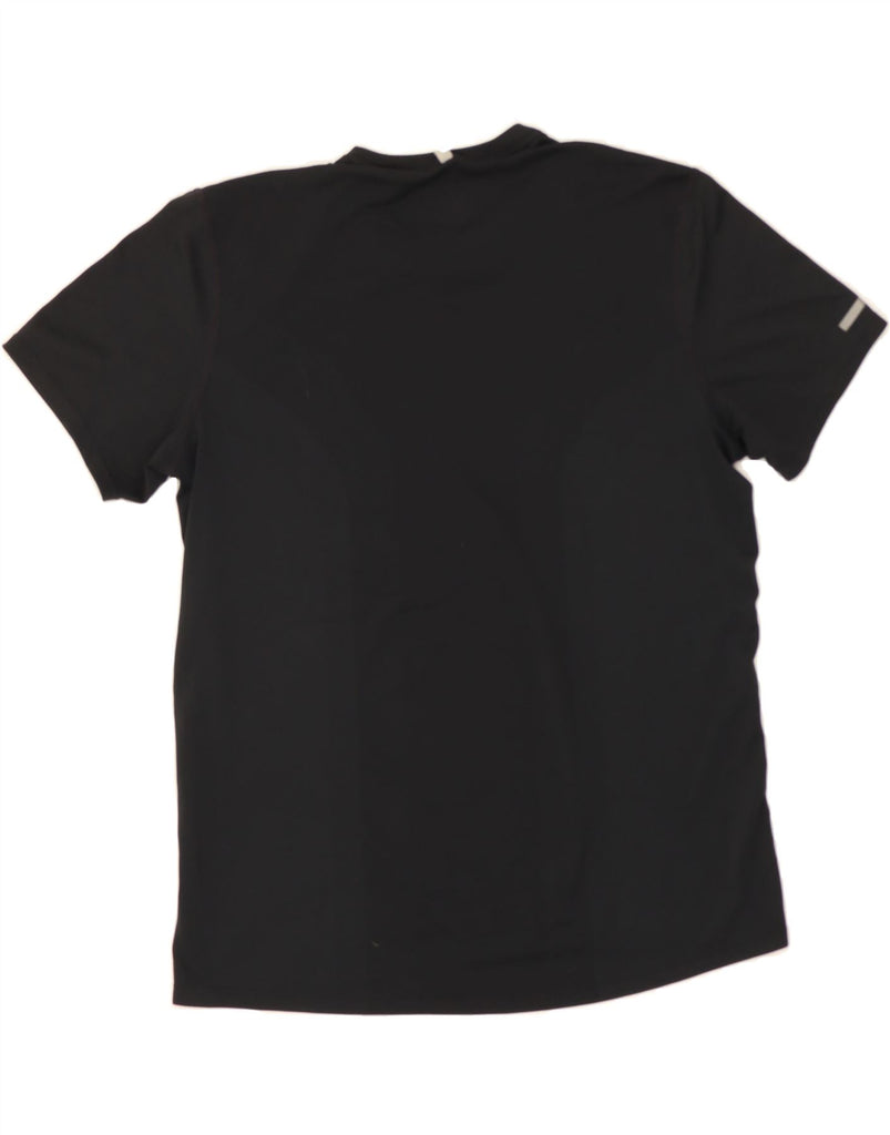 NIKE Mens Dri Fit T-Shirt Top Medium Black Polyester Vintage Nike and Second-Hand Nike from Messina Hembry 