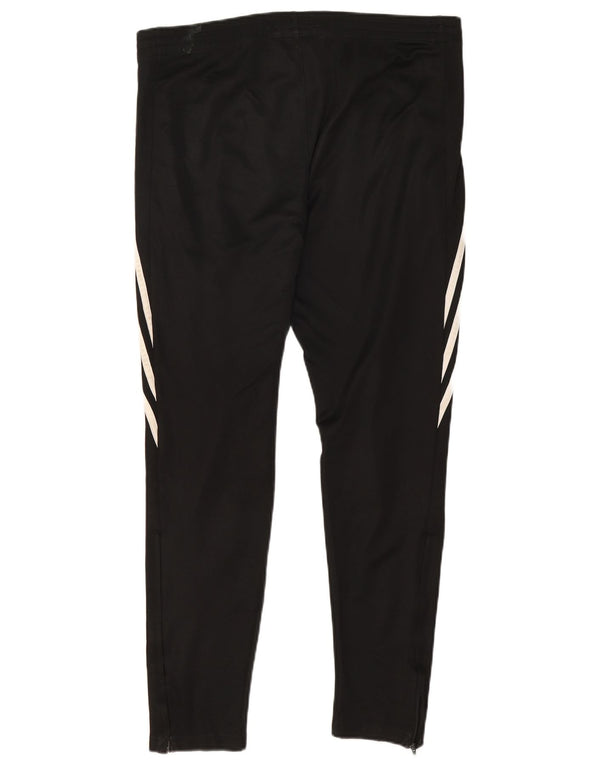 Adidas Mens Climalite Tracksuit Trousers Large  Black Polyester