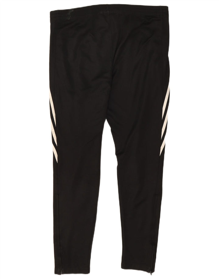 Adidas Mens Climalite Tracksuit Trousers Large  Black Polyester