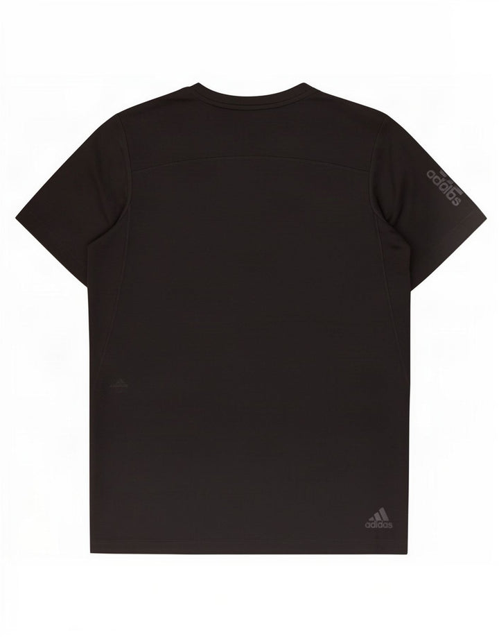 Adidas Mens Aeroready T-Shirt Top Medium Black Polyester