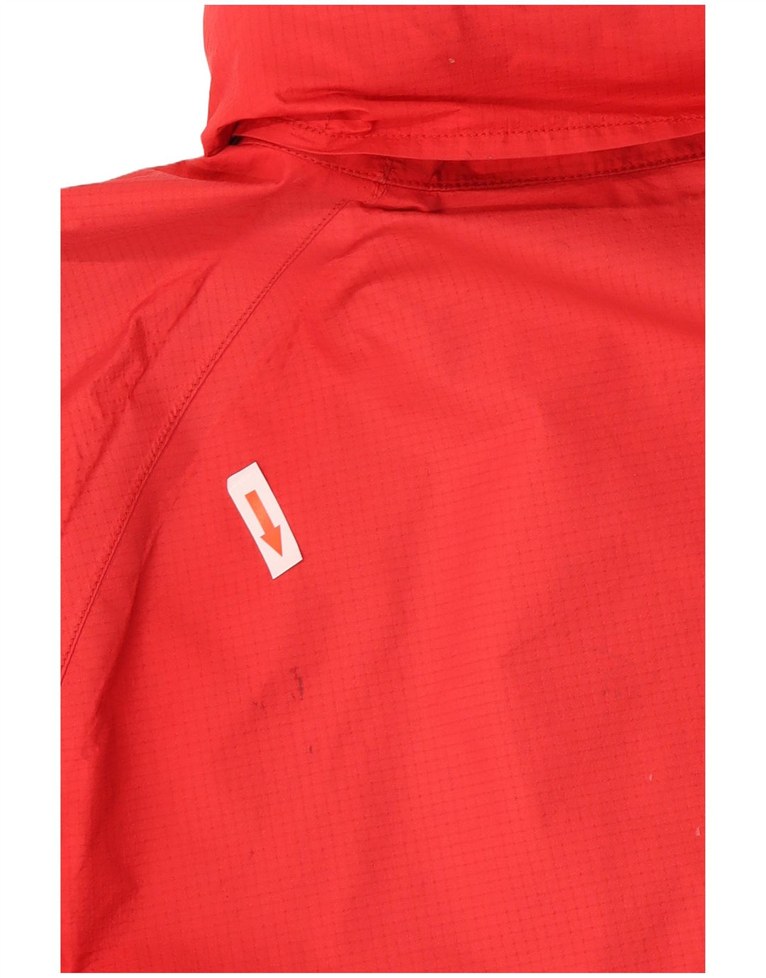 Berghaus Mens Hooded Rain Jacket UK 38 Medium Red Nylon