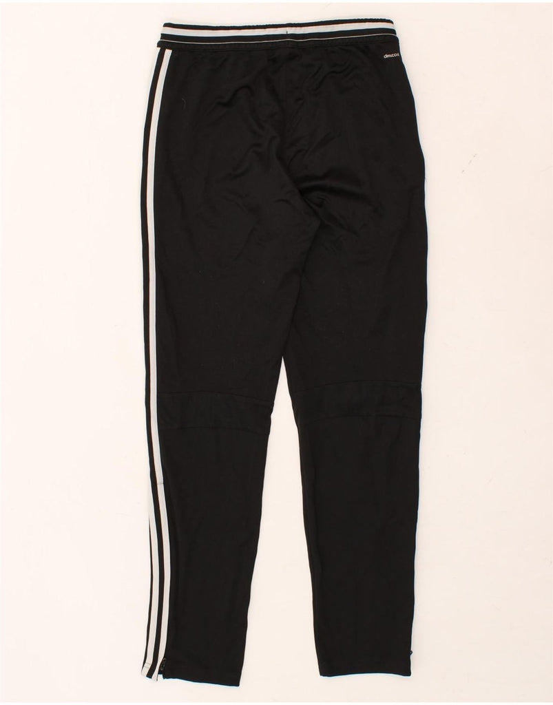 ADIDAS Boys Climacool Tracksuit Trousers 13-14 Years Black Polyester | Vintage Adidas | Thrift | Second-Hand Adidas | Used Clothing | Messina Hembry 