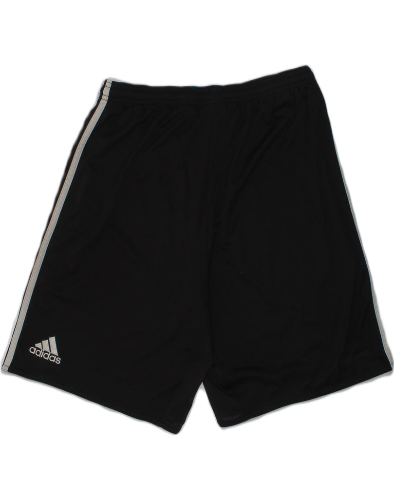 ADIDAS Boys Clima 365 Sport Shorts 15-16 Years Black Polyester | Vintage Adidas | Thrift | Second-Hand Adidas | Used Clothing | Messina Hembry 