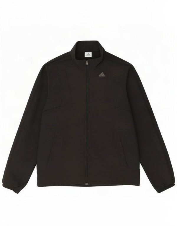 Adidas Mens Climacool Tracksuit Top Jacket Large Black Colourblock
