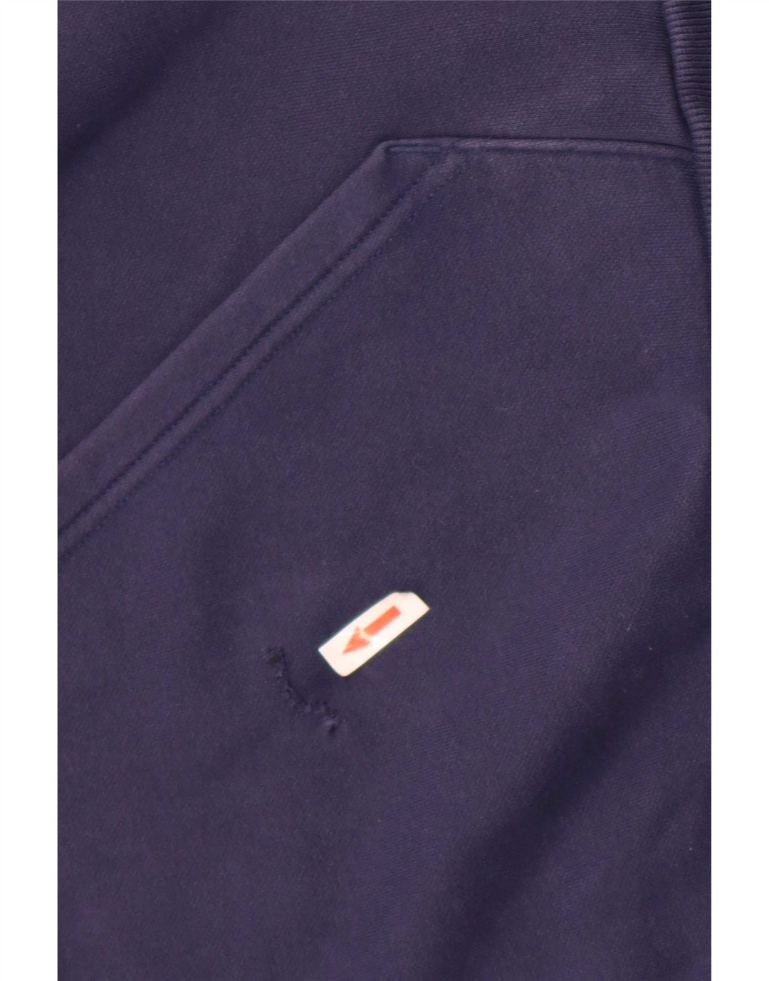 Puma Mens Graphic Hoodie Jumper Medium Navy Blue Cotton
