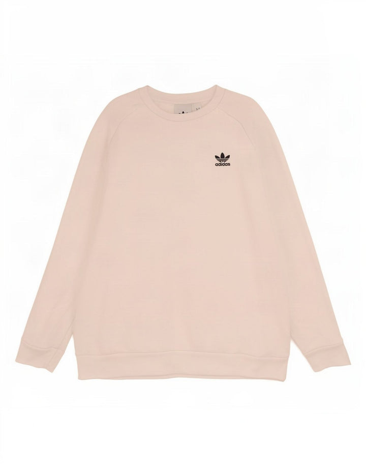 Adidas Womens Sweatshirt Jumper Medium White Cotton
