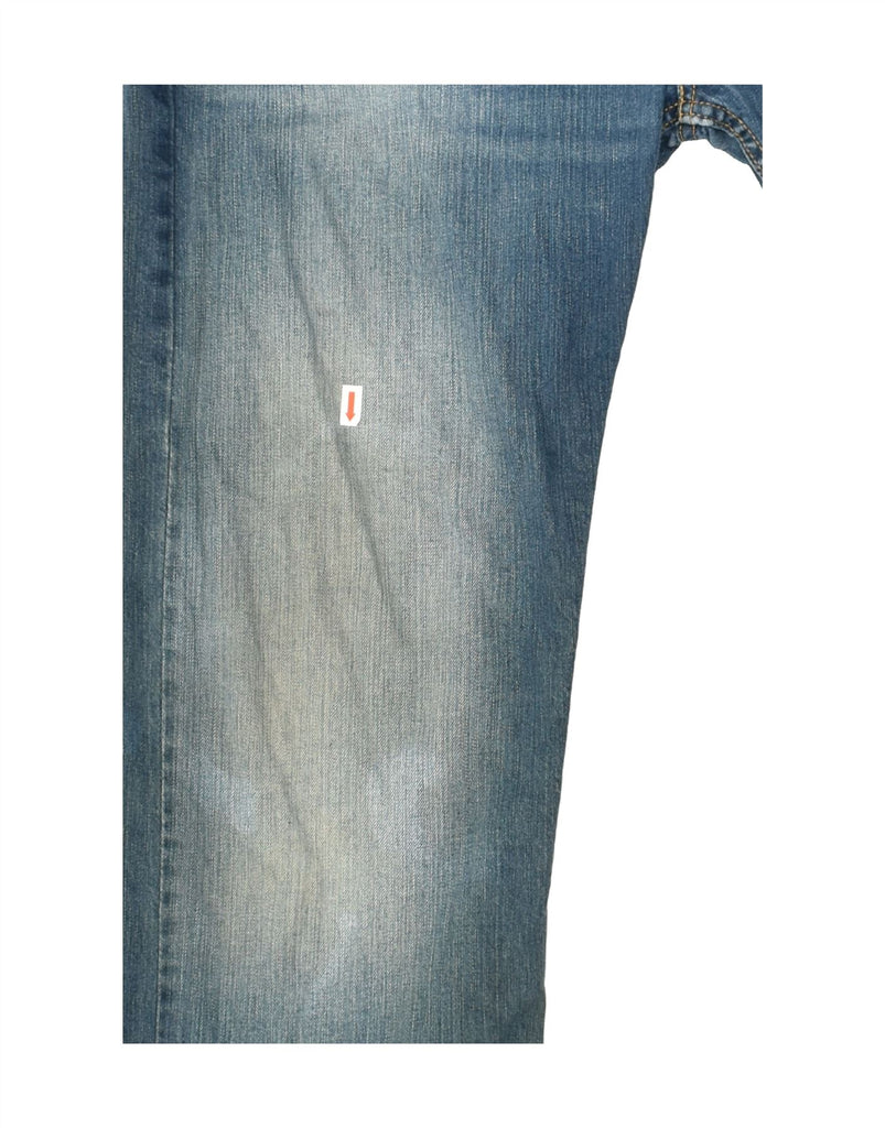 LEVI'S Mens 513 Slim Straight Jeans W34 L34  Blue Cotton | Vintage Levi's | Thrift | Second-Hand Levi's | Used Clothing | Messina Hembry 