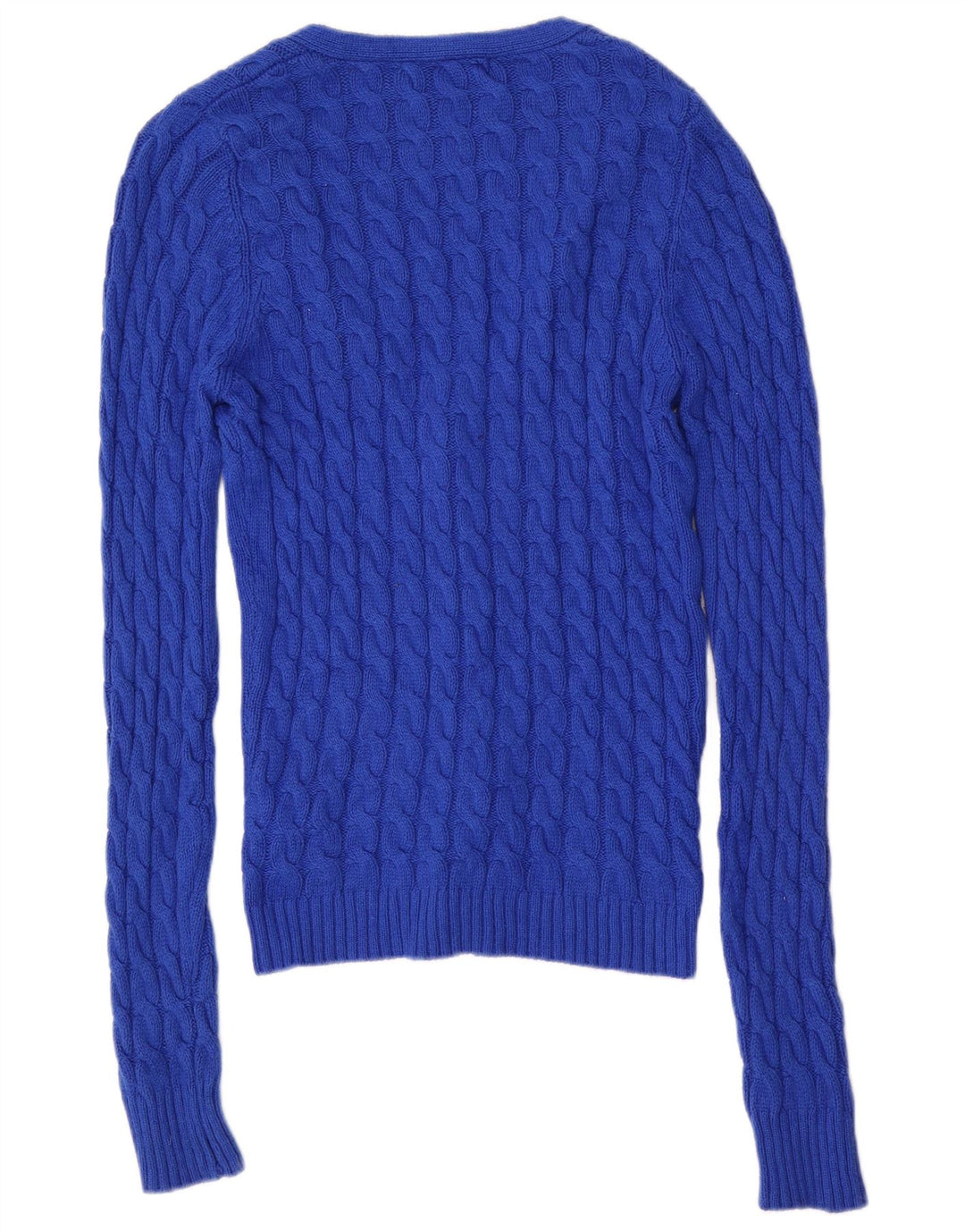 Zara Mens Cardigan Sweater Medium Blue Cotton